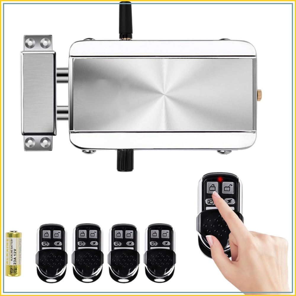 Home Security Wireless - Smart Wireless Remote Control Door Lock,