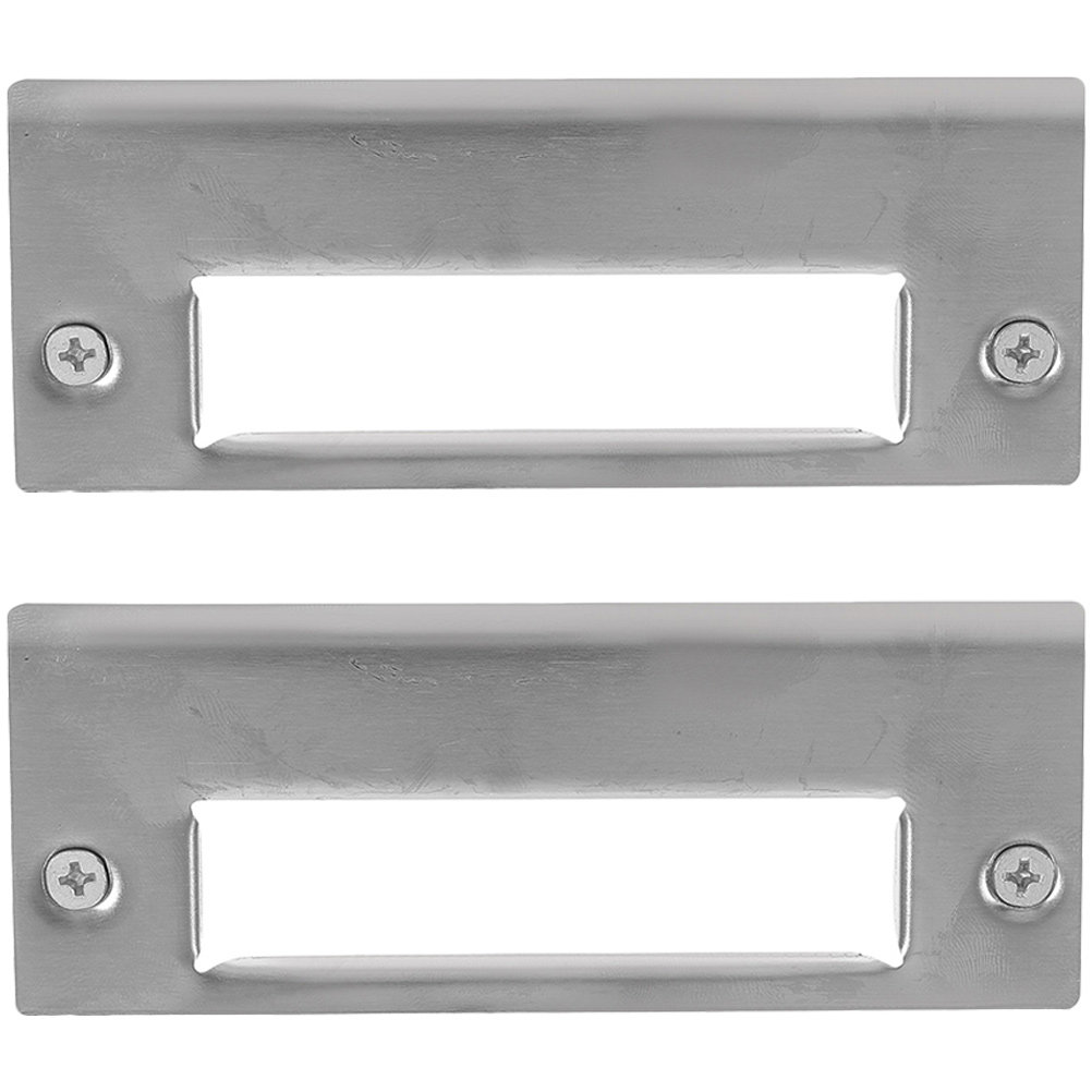 Door Reinforcer Kit - 2Pcs Professional Stainless Steel Door Strike