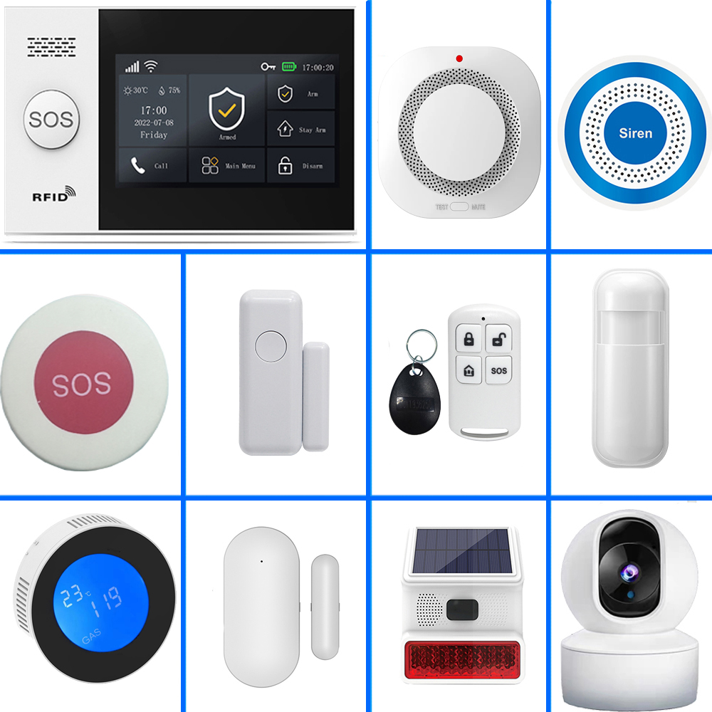 Home Security Ultimate - PGST 4G Tuya Smart Home Alarm