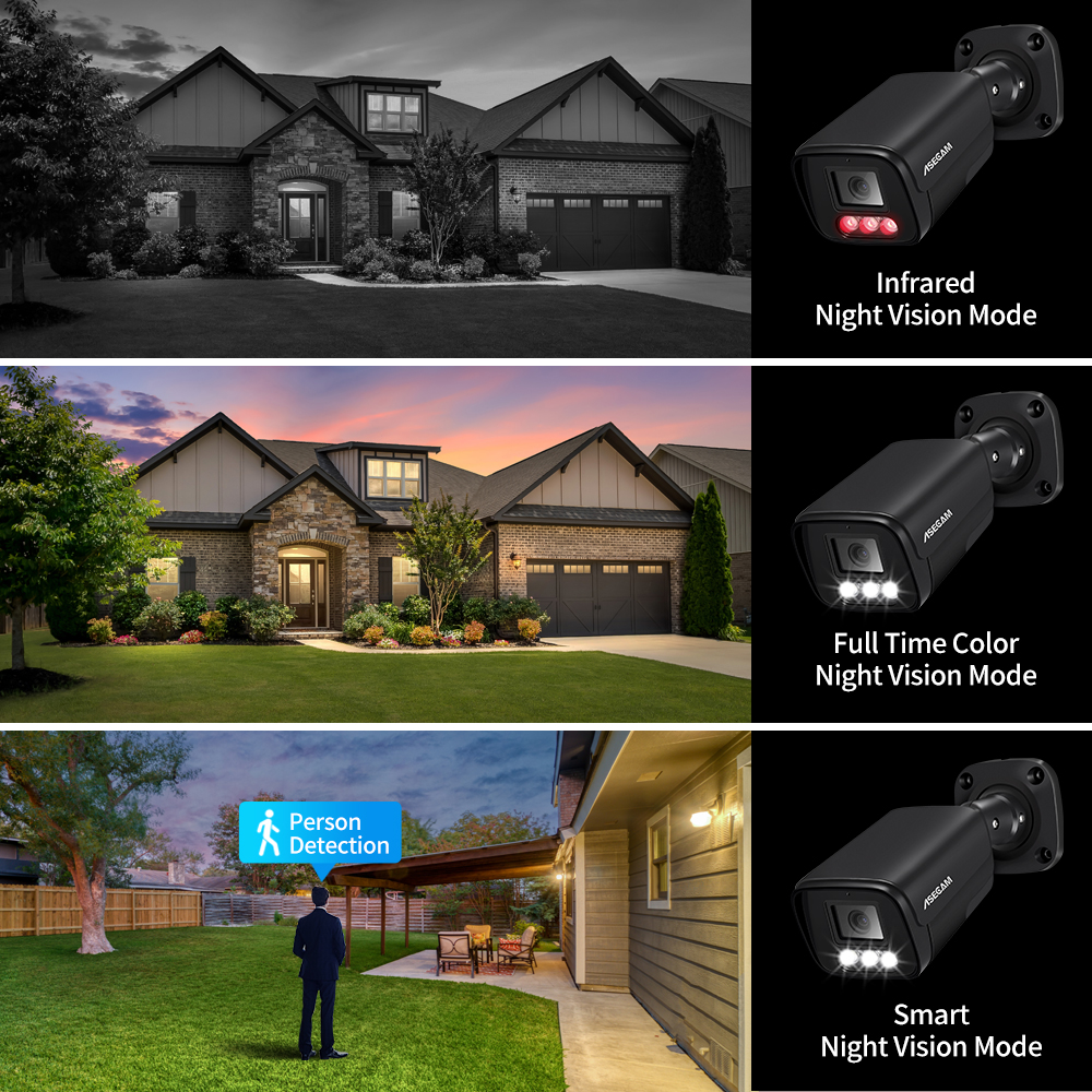 4K Security Camera System kit  - Home Security Video Recording Systems บทวิจารณ์และราคา