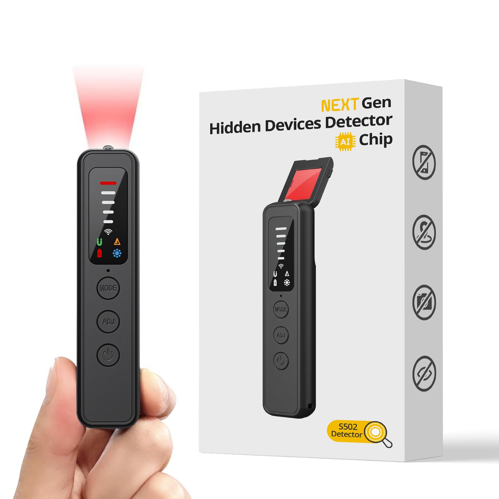 Hidden Camera Detectors, 2026  - Home Security System บทวิจารณ์และราคา