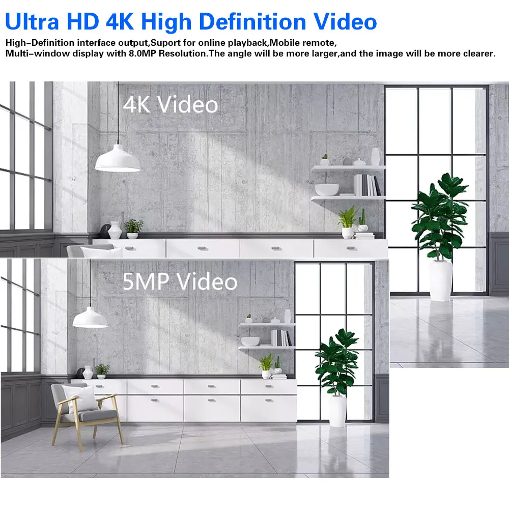 4K 8MP 10CH Xmeye POE NVR Vide - Home Security Video Recording Systems บทวิจารณ์และราคา