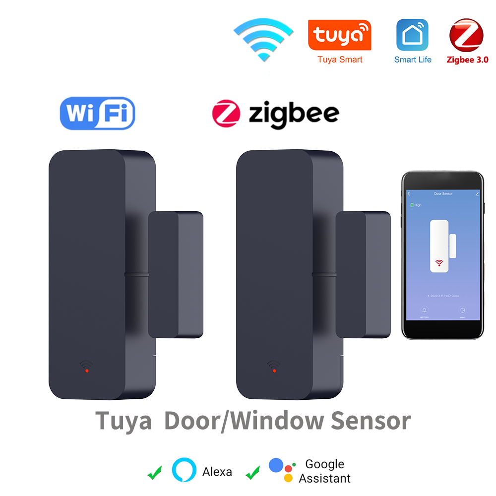Tuya Zigbee Wifi Door Sensor W - Home Security With Ai บทวิจารณ์และราคา