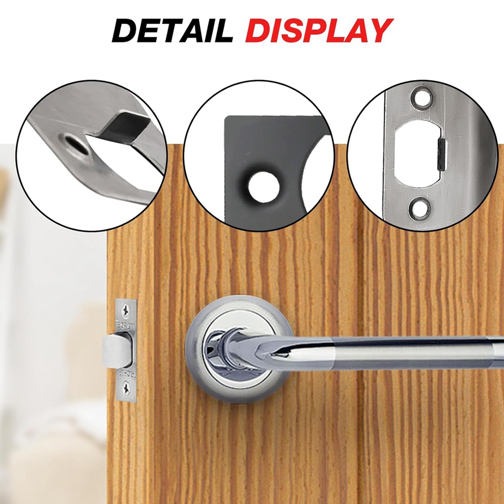 AT51-12 PCS Door Strike Plate, - Door Reinforcer Kit บทวิจารณ์และราคา