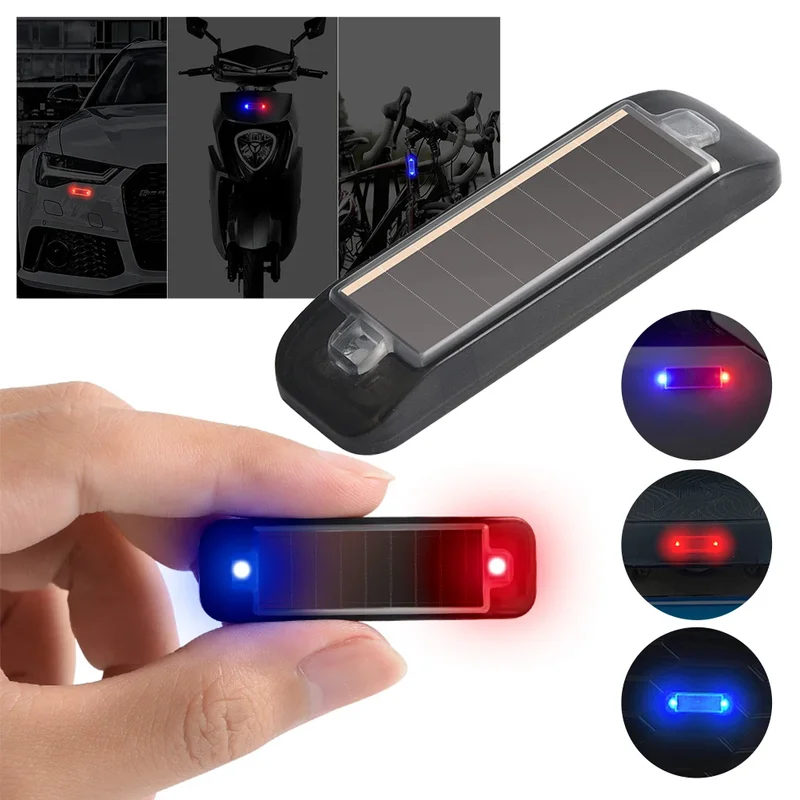 Mini LED solar power car warni - Home Security Wireless บทวิจารณ์และราคา
