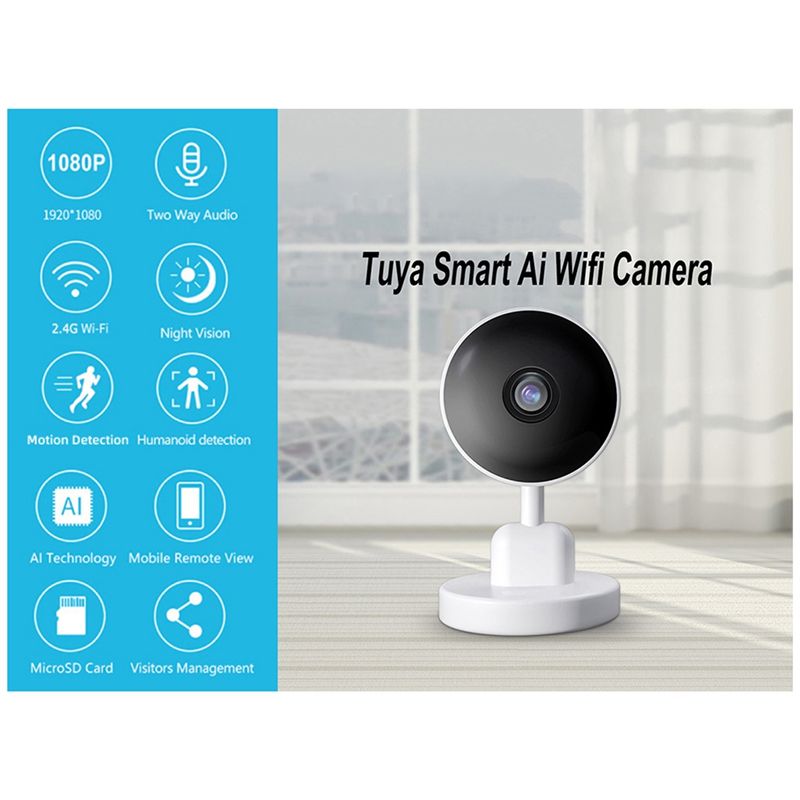 Essential Indoor Wifi Tuya Cam - Home Security And Cctv บทวิจารณ์และราคา