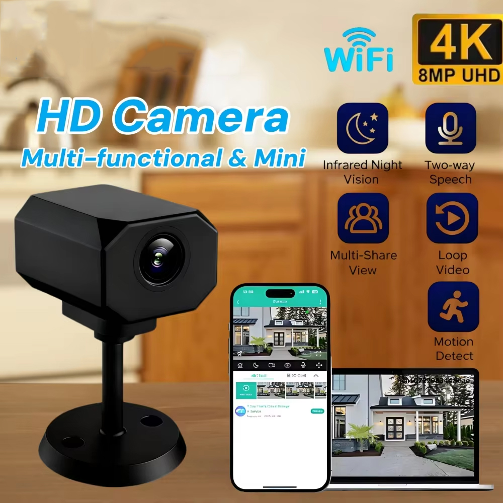 4K HD WiFi Security Camera for - Home Security Wireless บทวิจารณ์และราคา