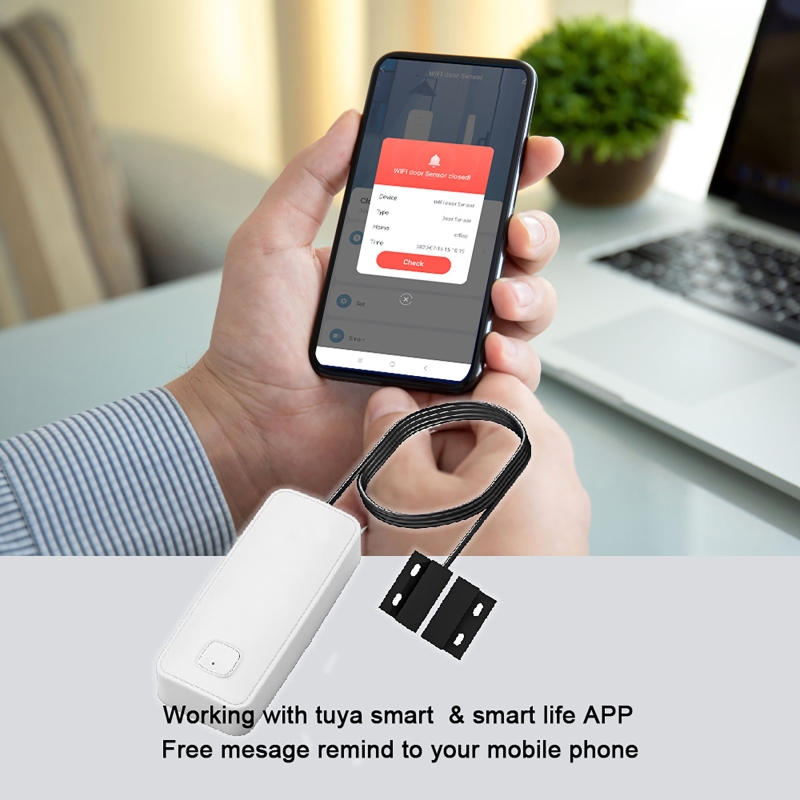 Smart Door Window Magnetic Det - Home Security With Ai บทวิจารณ์และราคา