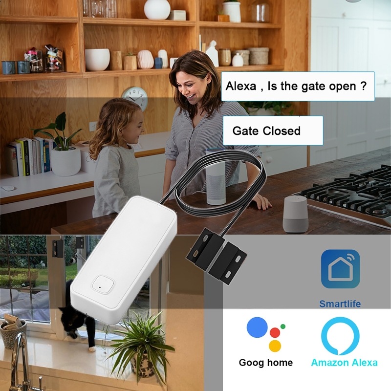 Smart Door Window Magnetic Det - Home Security With Ai บทวิจารณ์และราคา