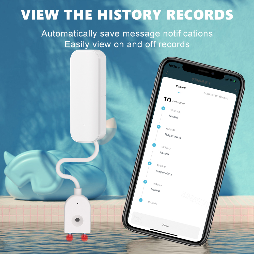 WiFi/Zigbee Water Sensor Tuya  - Home Security Ultimate บทวิจารณ์และราคา