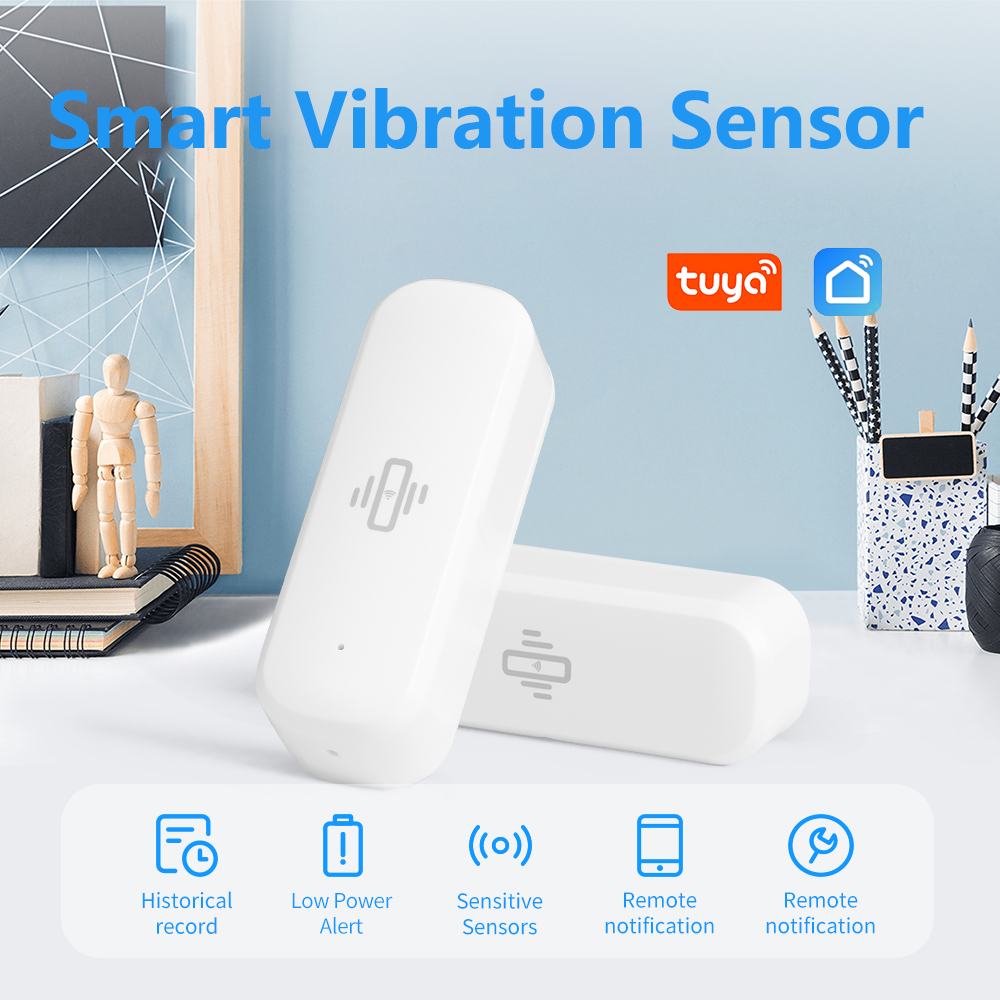 Tuya Smart WiFi Vibration Sens - Home Security With Ai บทวิจารณ์และราคา