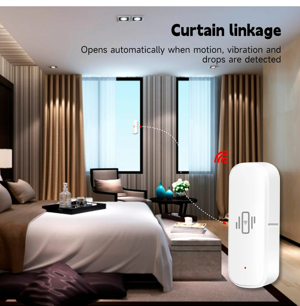 Tuya Smart WiFi Vibration Sens - Home Security With Ai บทวิจารณ์และราคา