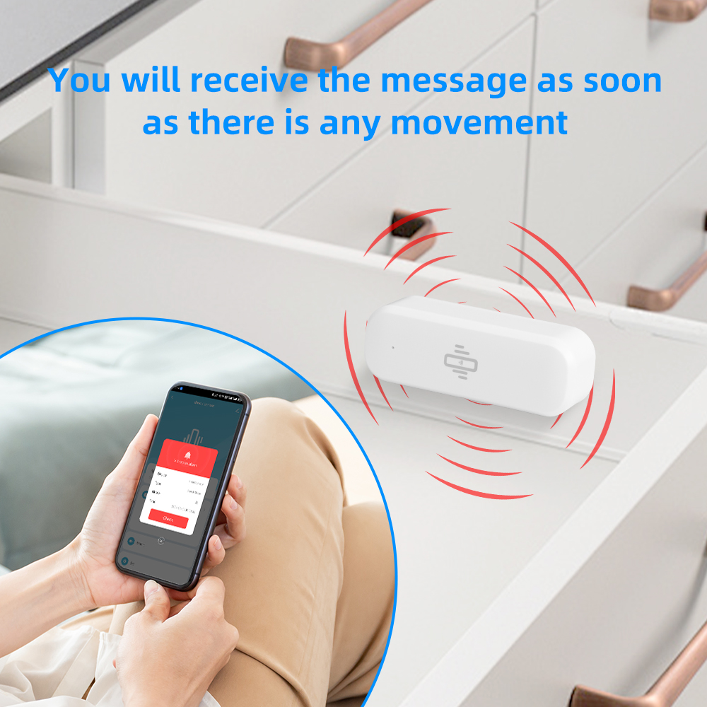 Tuya Smart WiFi Vibration Sens - Home Security With Ai บทวิจารณ์และราคา