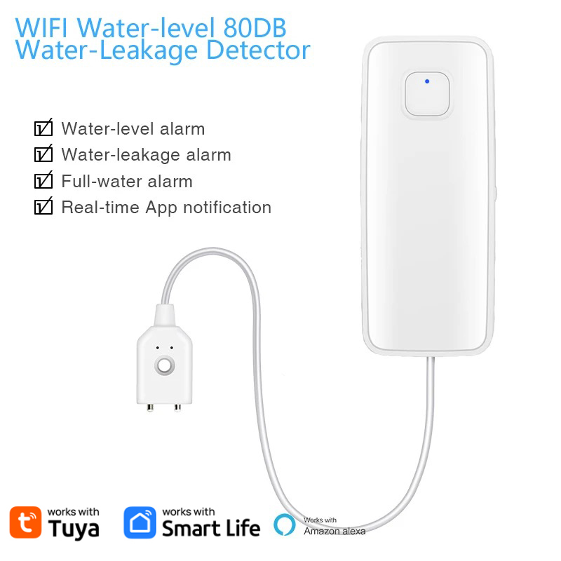 Tuya WiFi Smart Water Leak Sen - Home Security With Ai บทวิจารณ์และราคา
