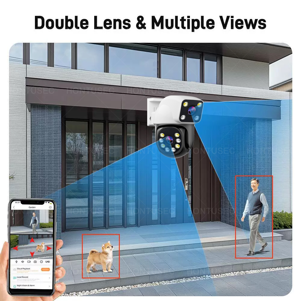 Smartlife 8MP WiFi Tuya Outdoo - Home Security With Ai บทวิจารณ์และราคา