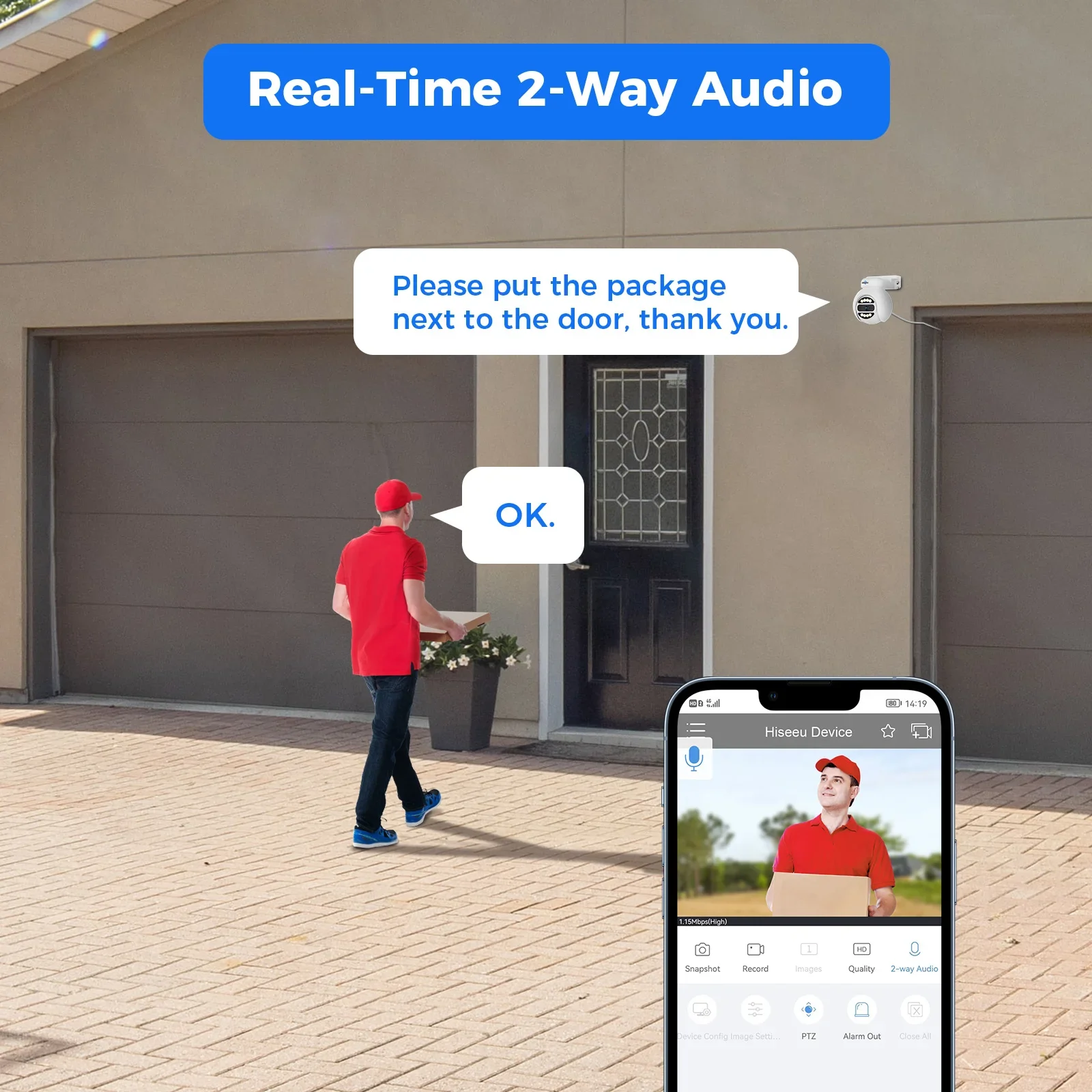 Hiseeu Automatic Tracking 5mp  - Home Security Ultimate บทวิจารณ์และราคา