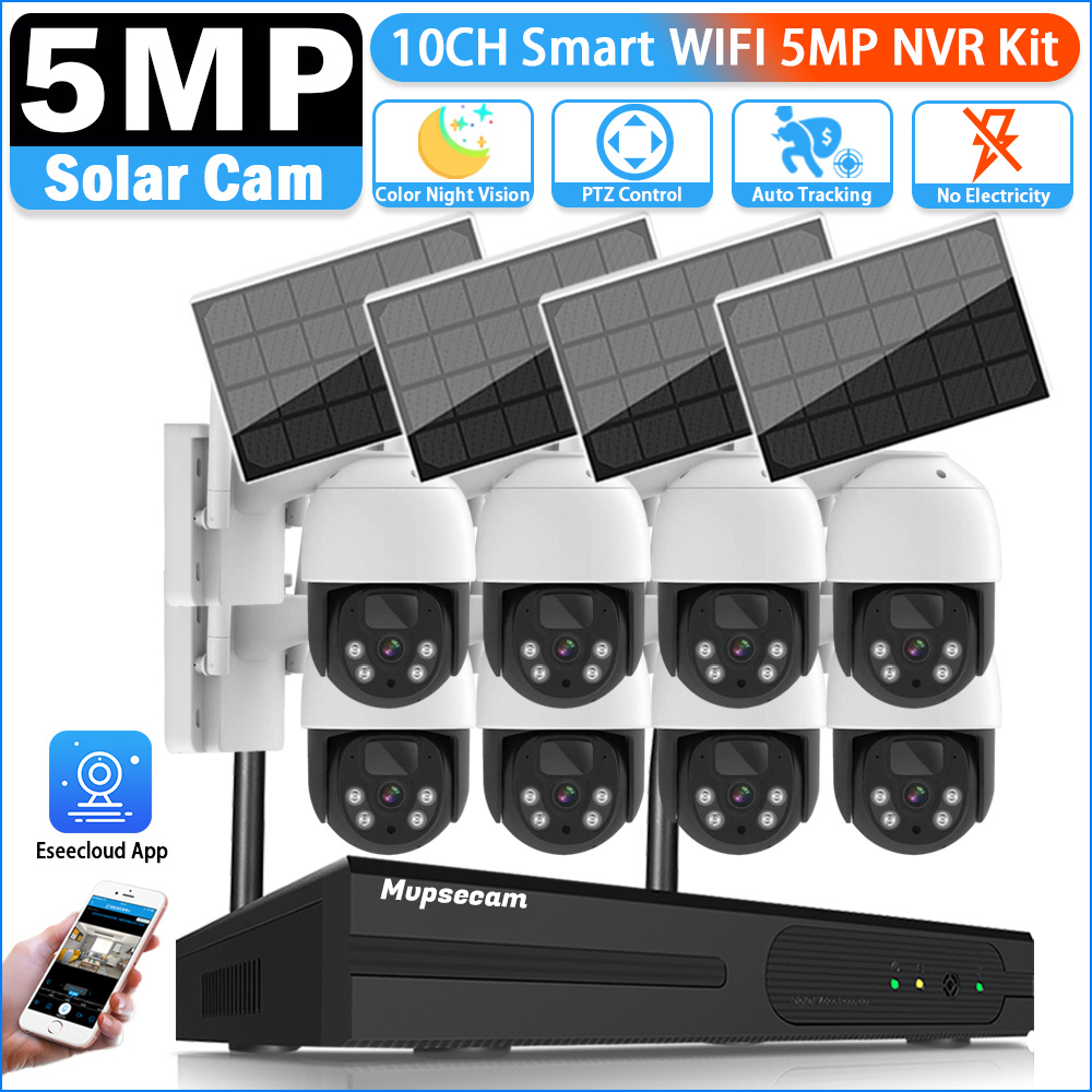 5MP 16CH Wireless NVR Security - Nvr Kit 8 Channel บทวิจารณ์และราคา