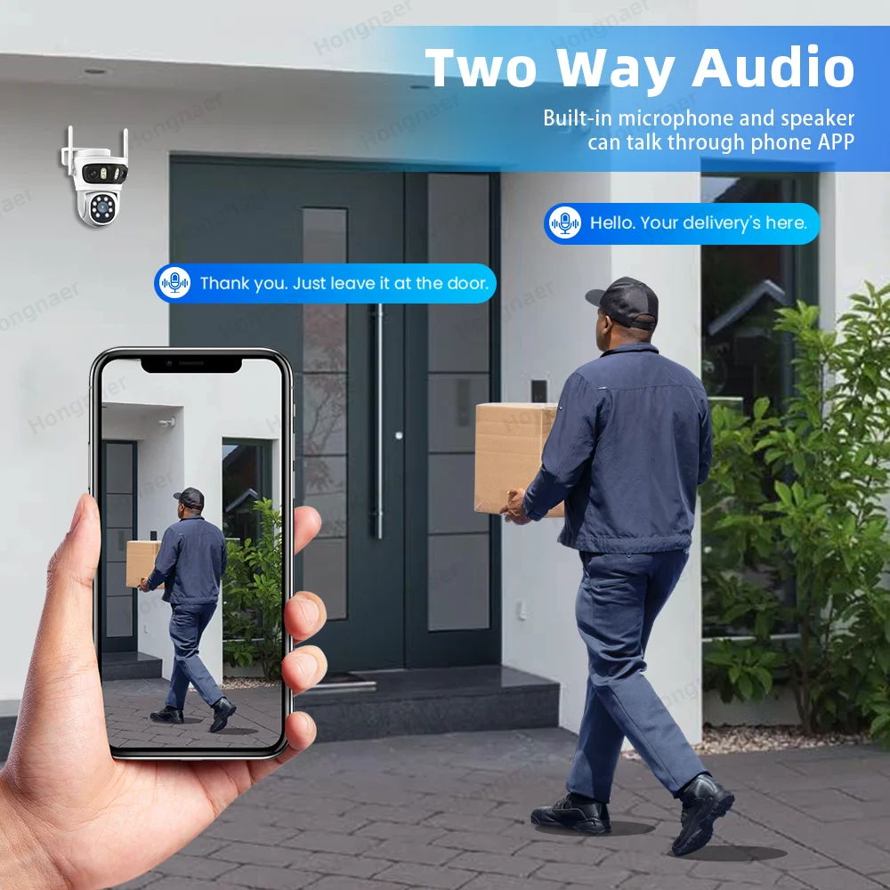 2026 Hongnaer 6MP 4CH 3 Lens 2 - Home Security Wireless บทวิจารณ์และราคา