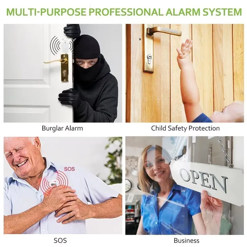 House Burglar Alarm Kit Auto D - Home Security Wireless บทวิจารณ์และราคา
