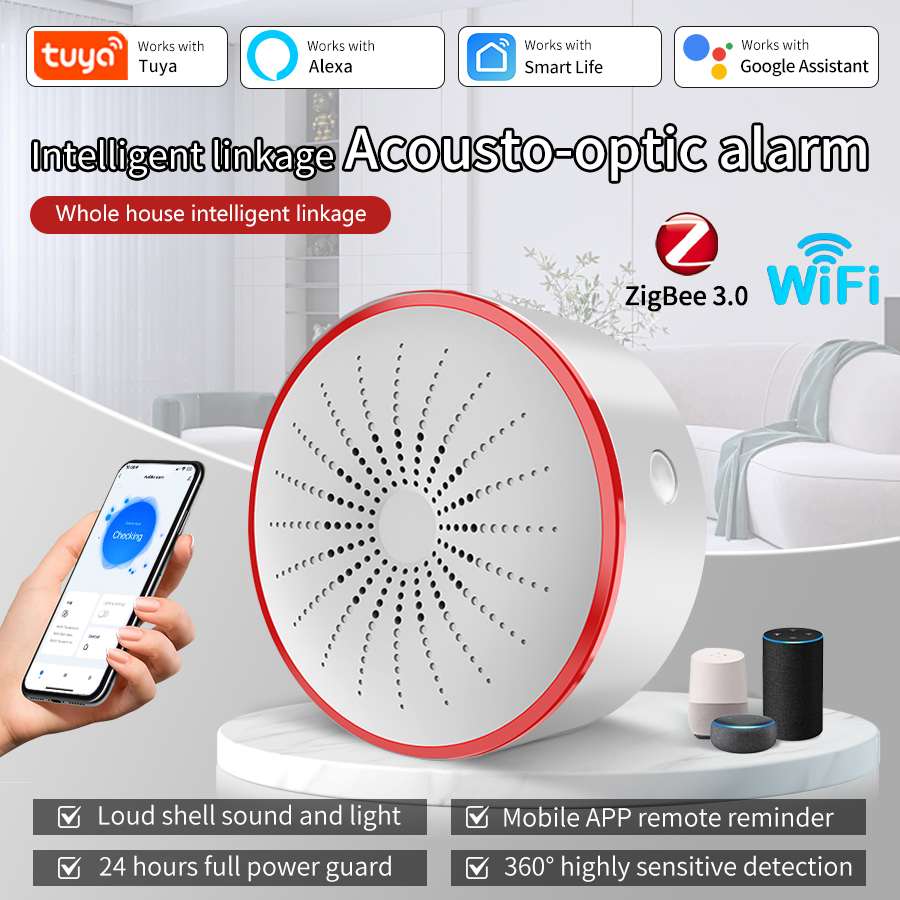 Tuya WiFi ZigBee Smart Alarm S - Home Security Ultimate บทวิจารณ์และราคา