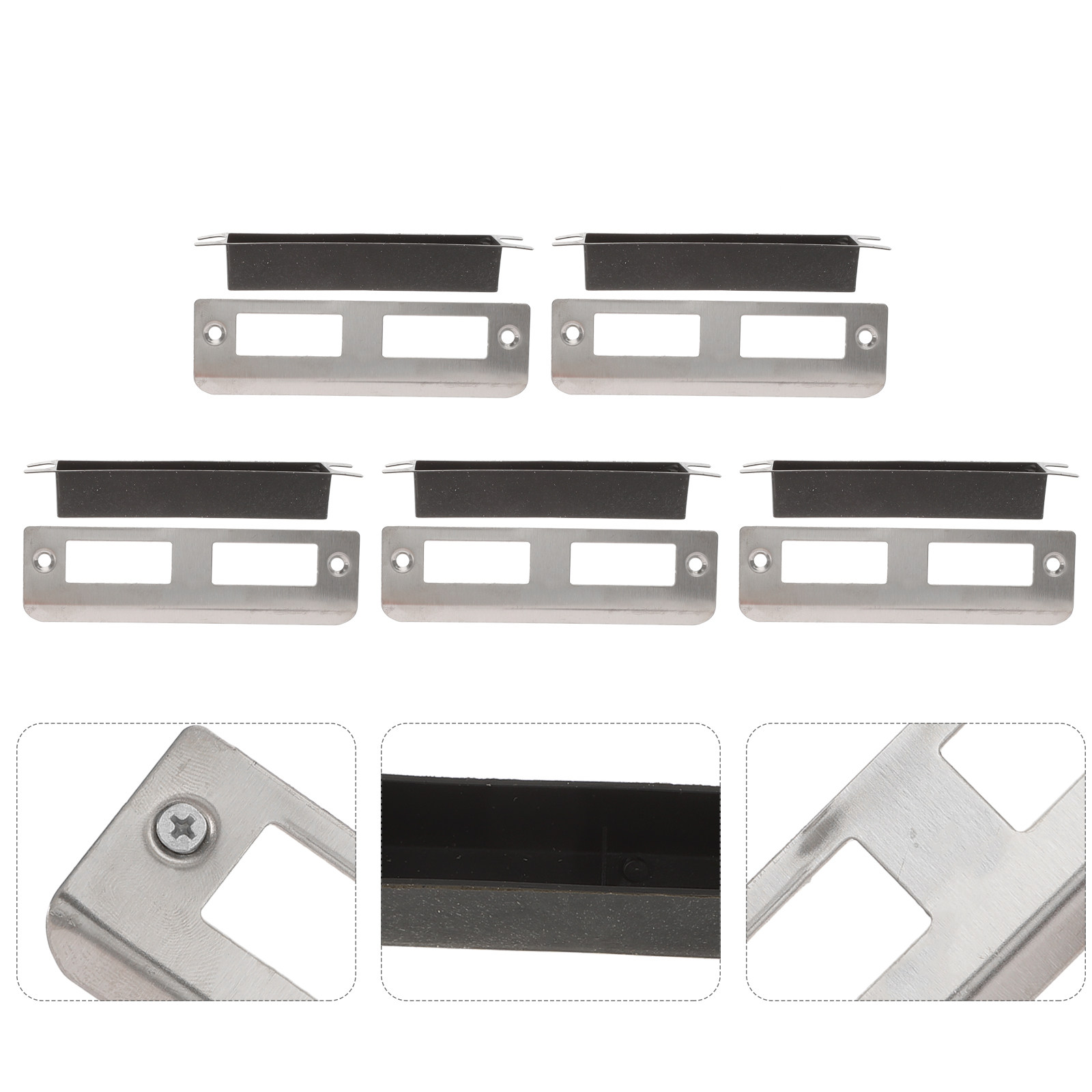 5Pcs Stainless Steel Door Hole - Door Reinforcer Kit บทวิจารณ์และราคา