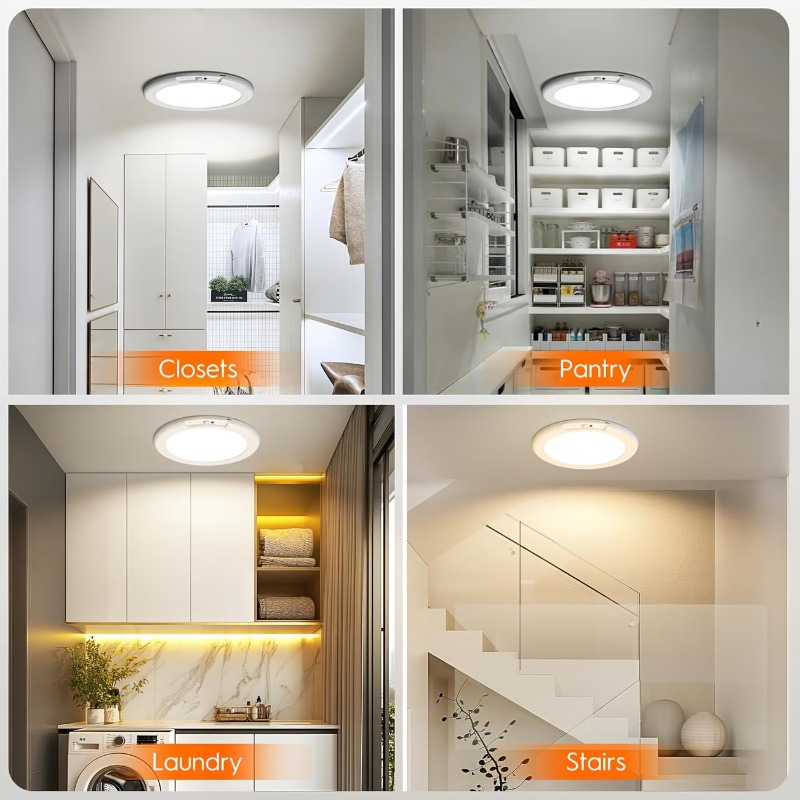 Motion Sensor LED Ceiling Ligh - Home Security Wireless บทวิจารณ์และราคา