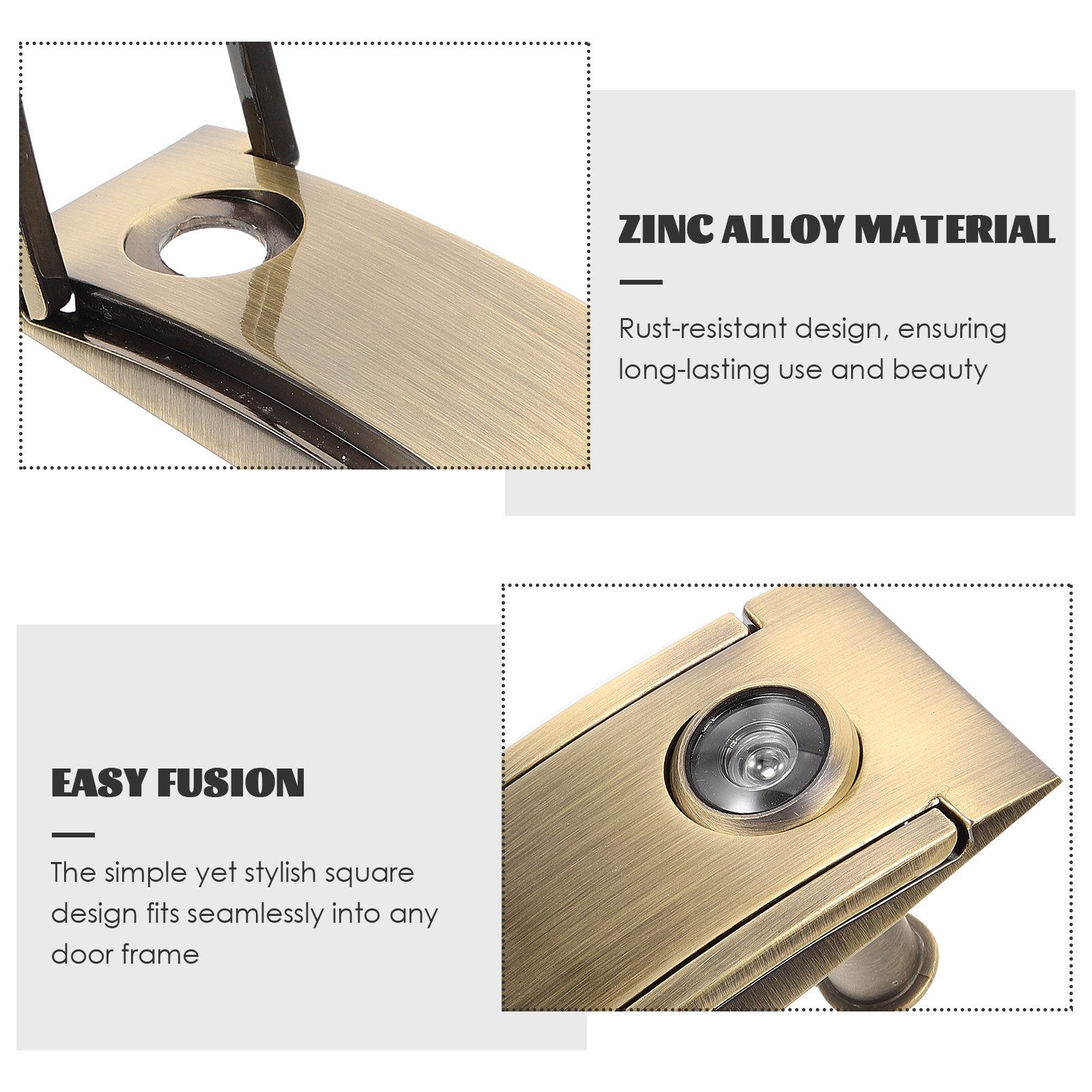 Heavy Duty Zinc Alloy Door Kno - Home Security Units บทวิจารณ์และราคา