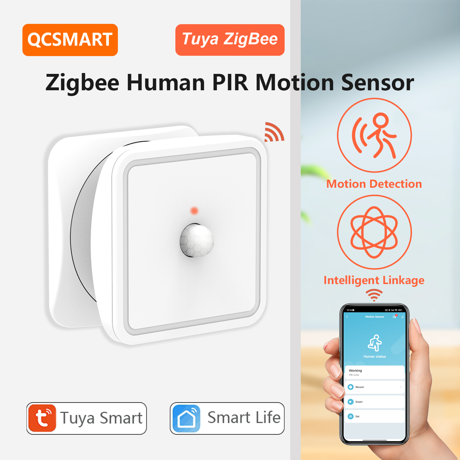 Tuya ZigBee Human Motion Senso - Home Security System บทวิจารณ์และราคา