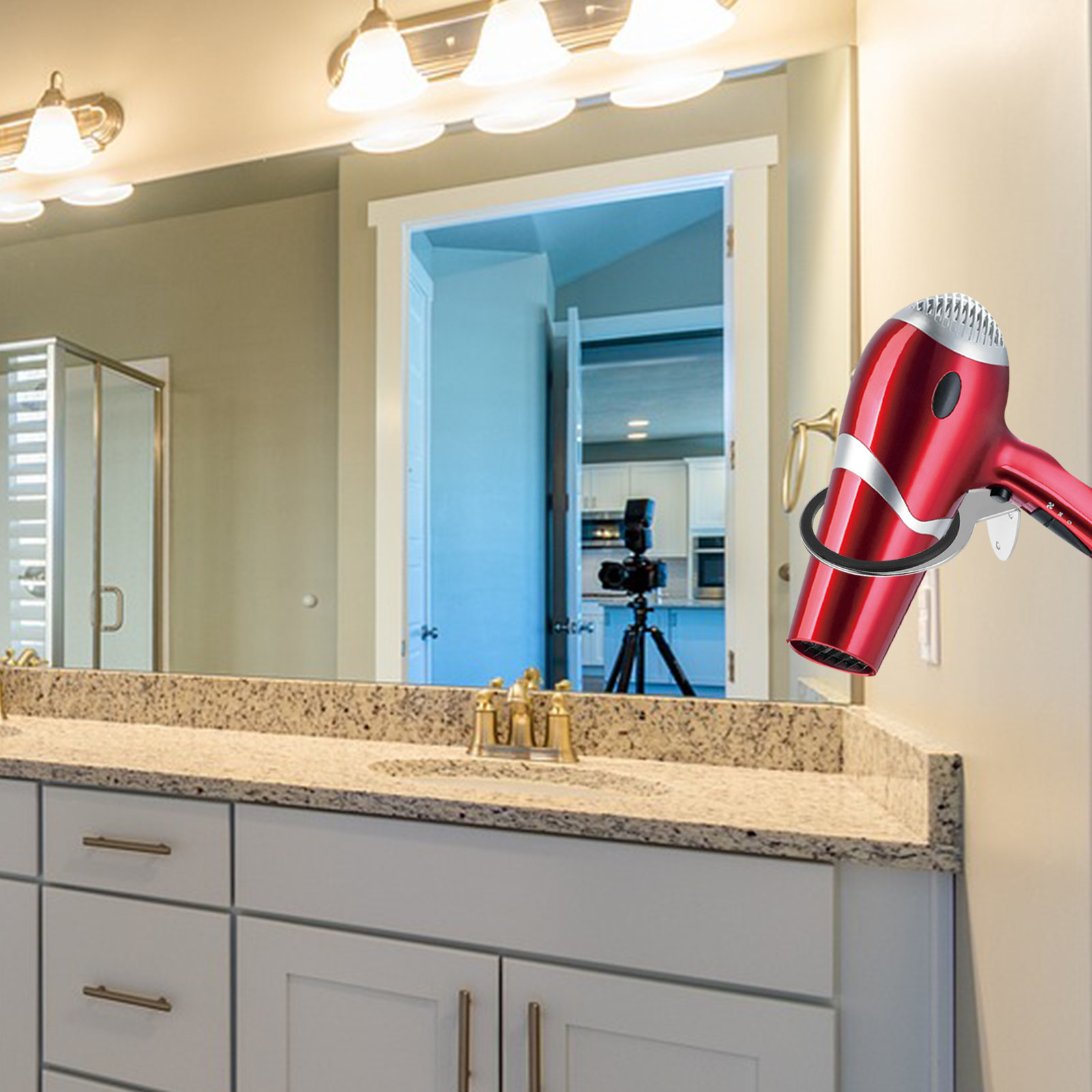 Heavy-Duty Metal Hair Dryer Ho - Home Security Units บทวิจารณ์และราคา