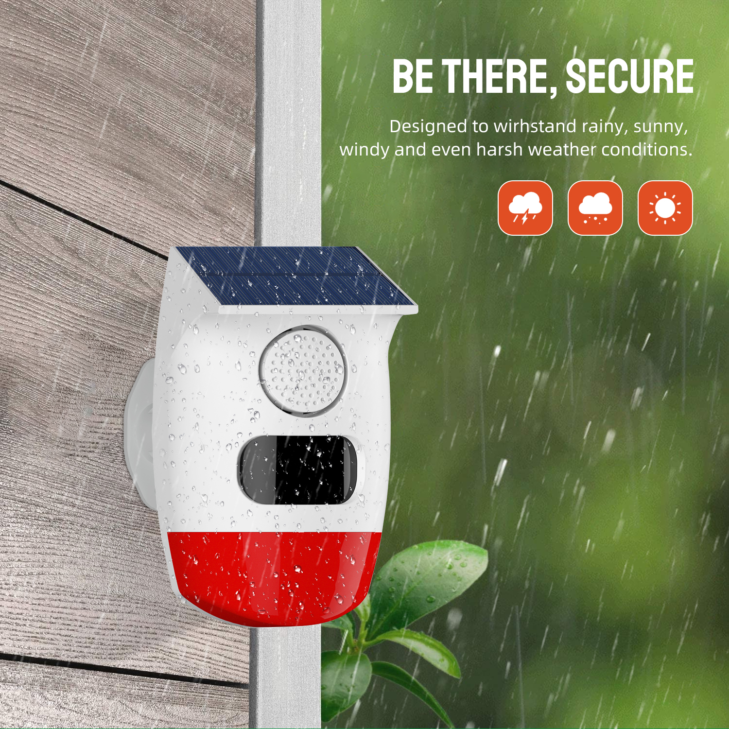 Independant Solar Power Stobe  - Home Security Land บทวิจารณ์และราคา