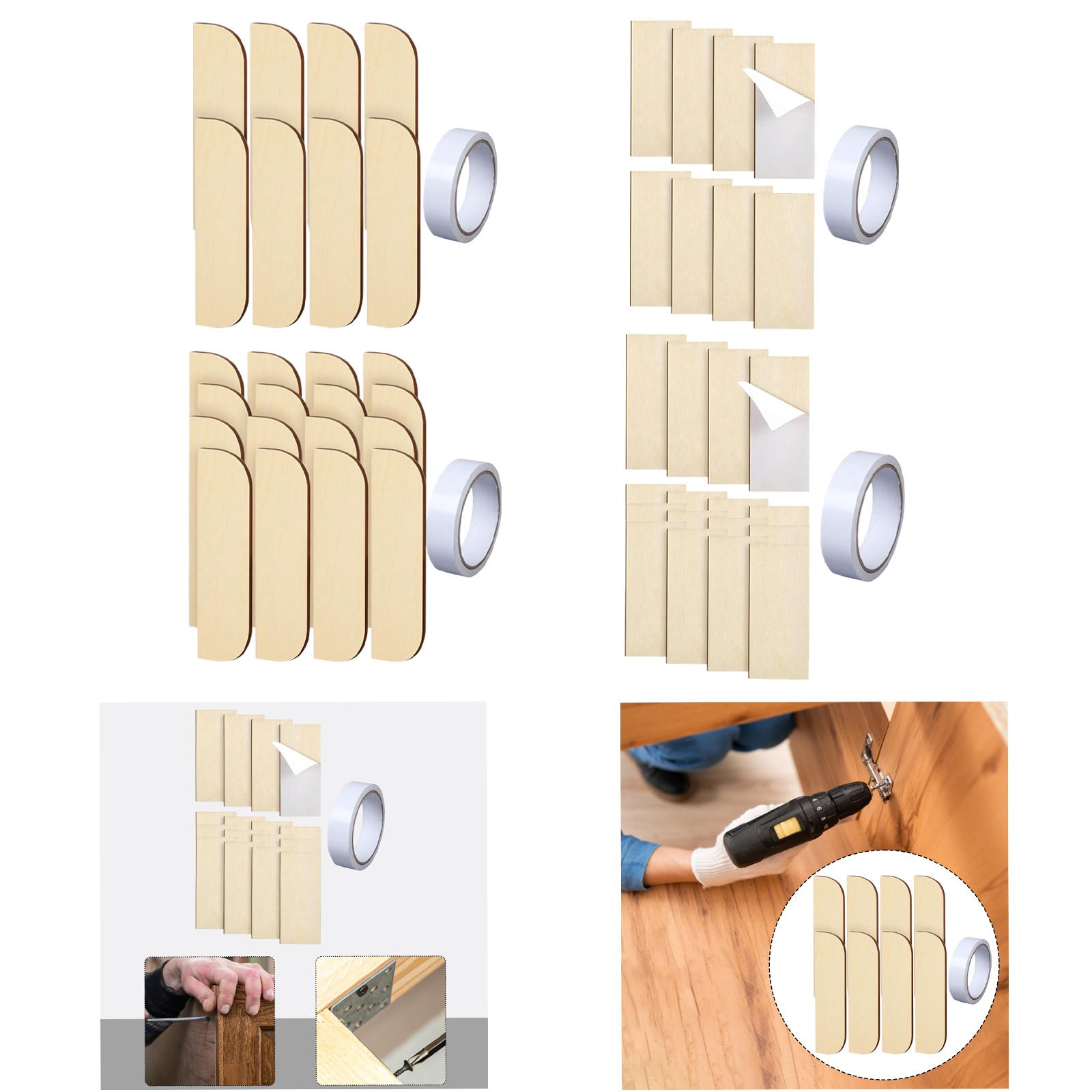 Wood Hinge Repair Panel Kit wi - Door Reinforcer Kit บทวิจารณ์และราคา