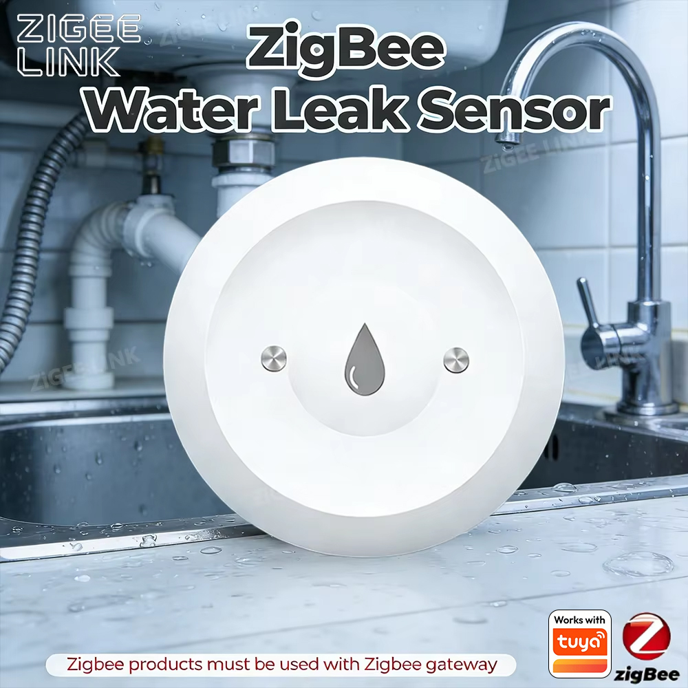 Zigbee Water Leak Sensor for T - Home Security With Ai บทวิจารณ์และราคา