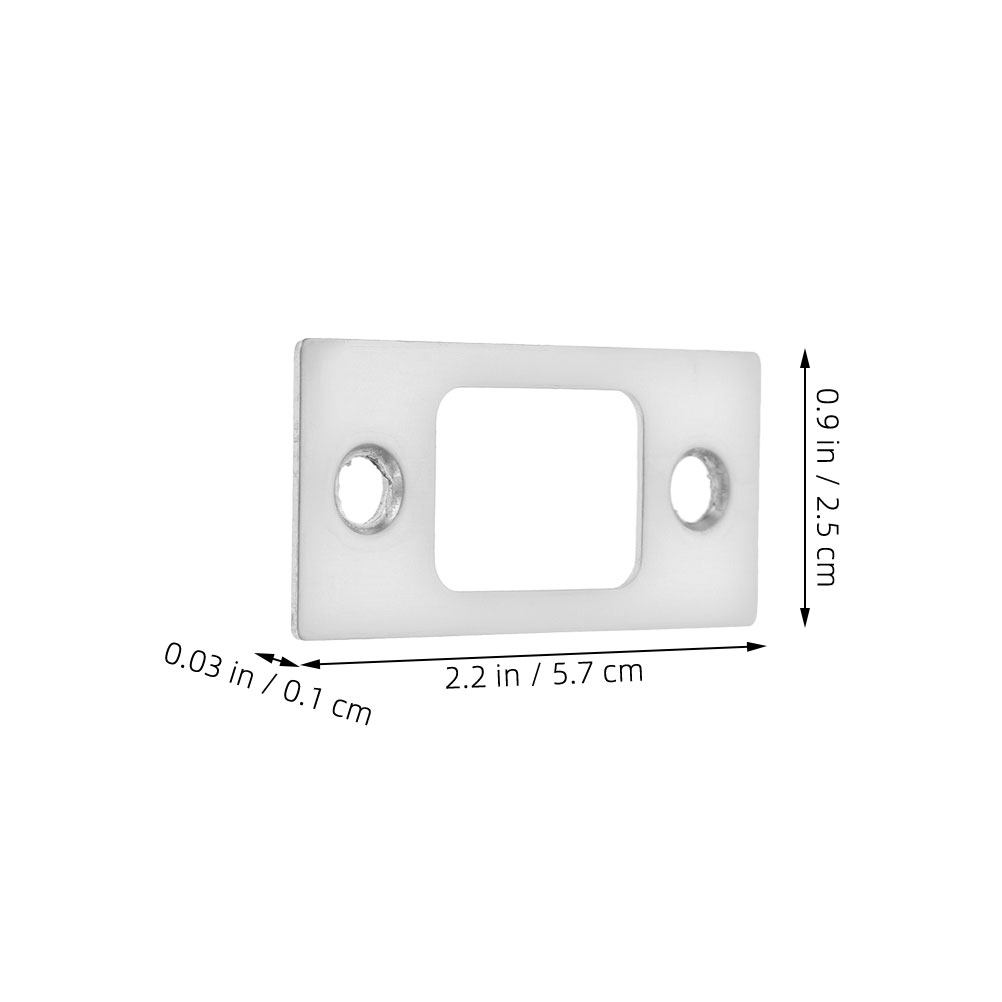 4Pcs Deadbolt Lock Parts Stain - Door Reinforcer Kit บทวิจารณ์และราคา
