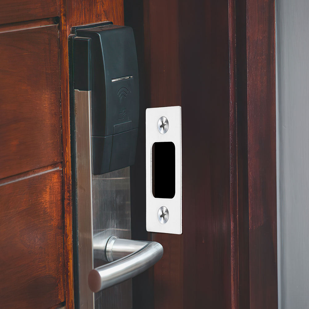 4Pcs Deadbolt Lock Parts Stain - Door Reinforcer Kit บทวิจารณ์และราคา