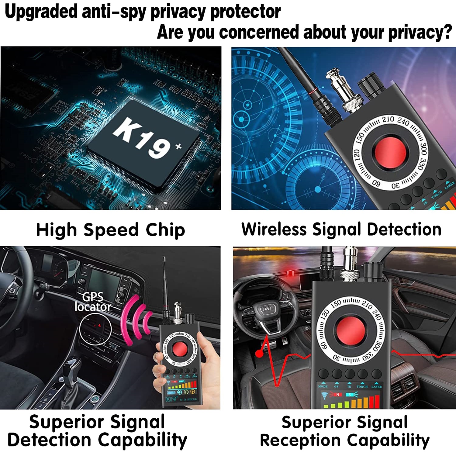 New K19+ Eavesdropping Hidden  - Home Security System บทวิจารณ์และราคา