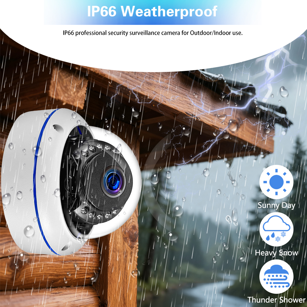 8MP 4K PoE Security Camera Sys - Nvr Kit 8 Channel บทวิจารณ์และราคา