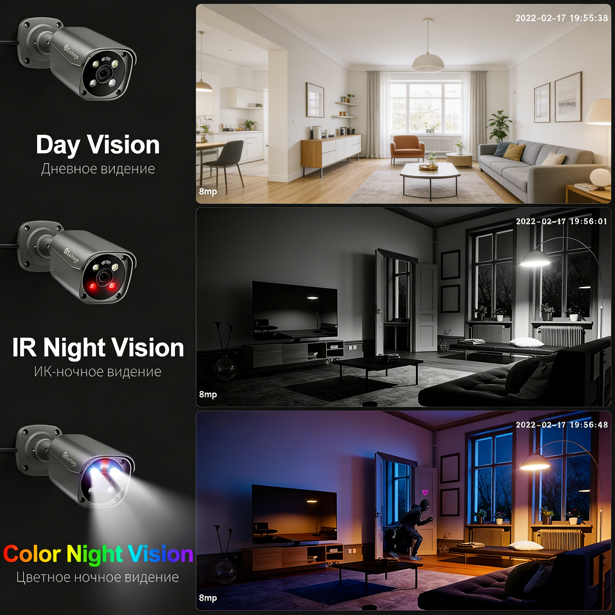 Techage 8CH 5MP 8MP Security C - Nvr Kit 8 Channel บทวิจารณ์และราคา