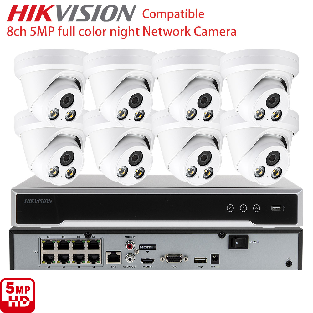 8CH 5MP IP CCTV Security Camer - Home Security Video Recording Systems บทวิจารณ์และราคา