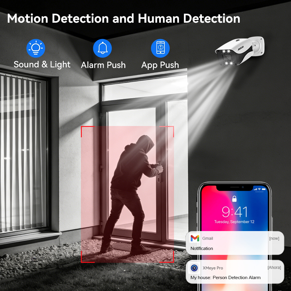 8MP Security Camera System 4K  - Home Security Ultimate บทวิจารณ์และราคา