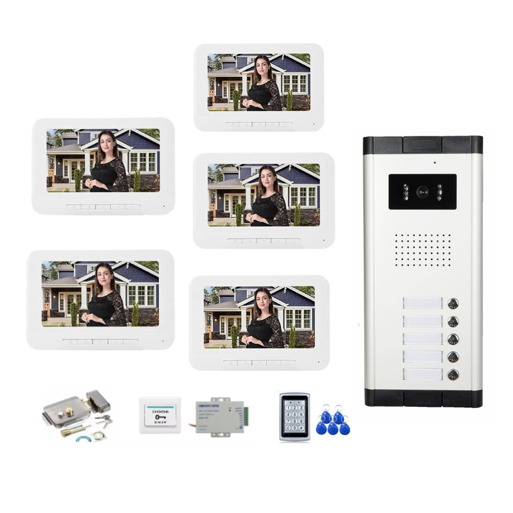 2 to 6 Units Building Doorbell - Home Security Units บทวิจารณ์และราคา