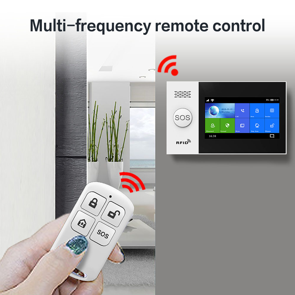 HIVA PF-50 Wireless 433MHz Rem - Home Security System บทวิจารณ์และราคา