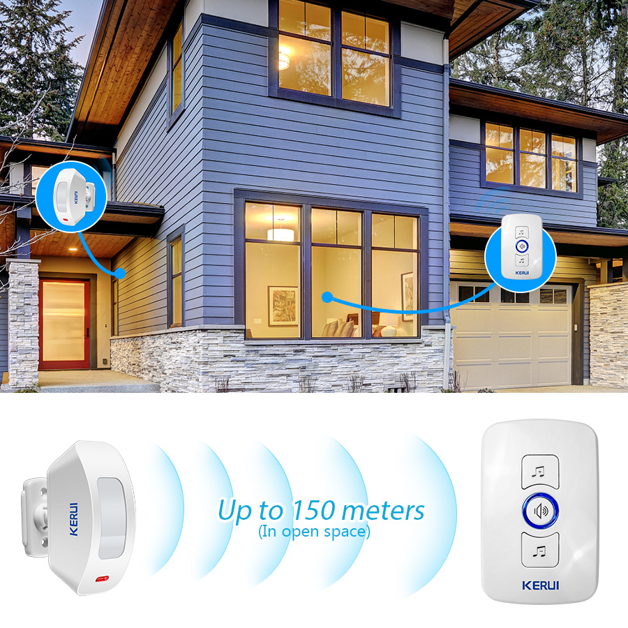 KERUI Wireless Doorbell Home S - Home Security Wireless บทวิจารณ์และราคา