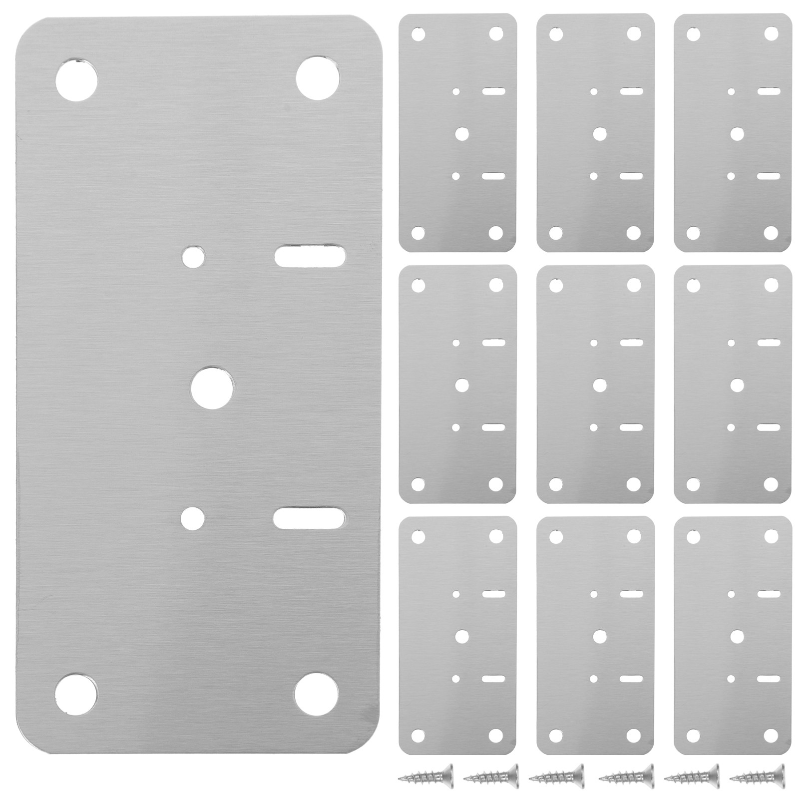 10Sets Stainless Steel Cabinet - Door Reinforcer Kit บทวิจารณ์และราคา