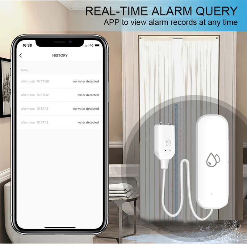 Tuya WiFi Water Leakage Alarm  - Home Security And Monitoring บทวิจารณ์และราคา
