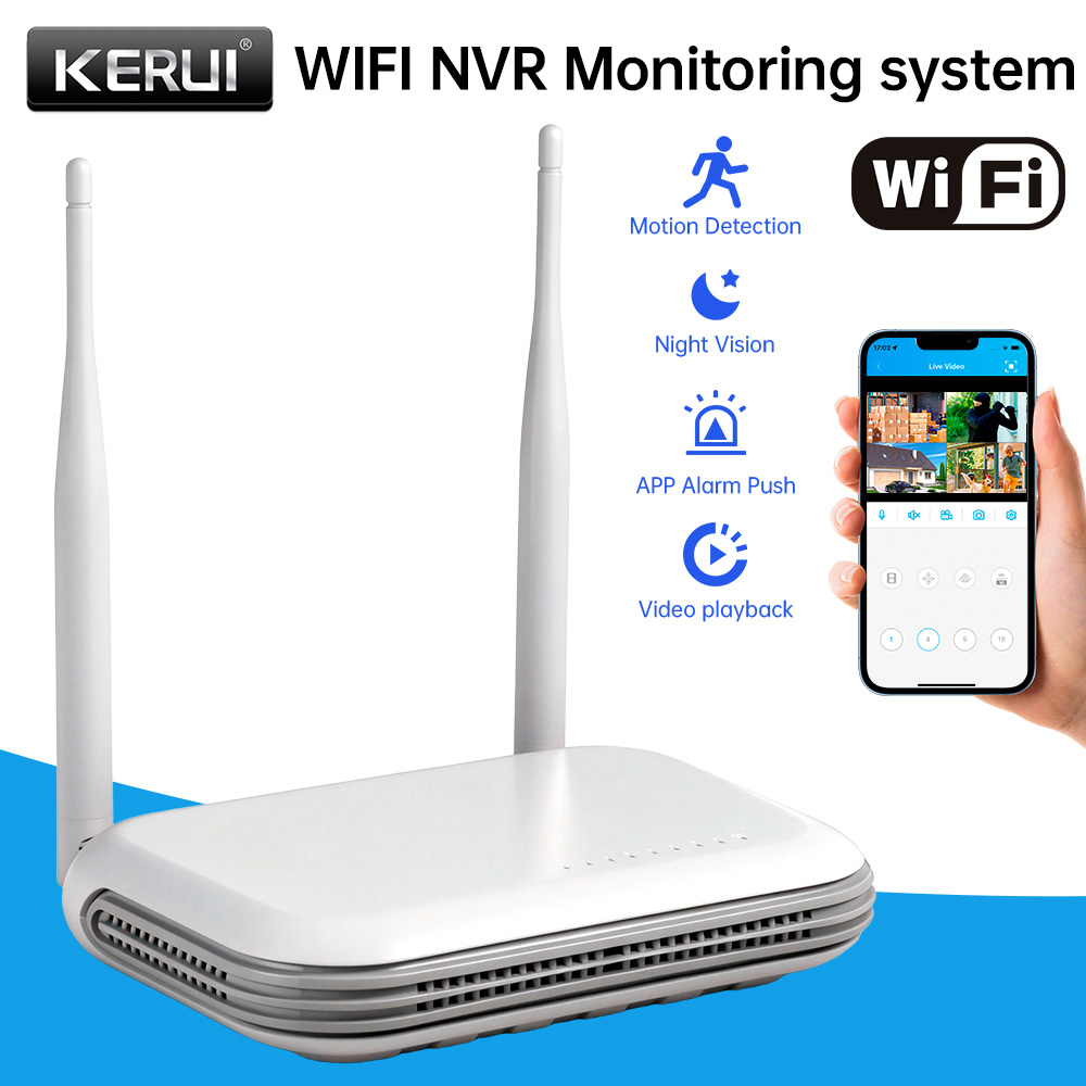 KERUI Mini Network WIFI 8CH NV - Home Security Ultimate บทวิจารณ์และราคา