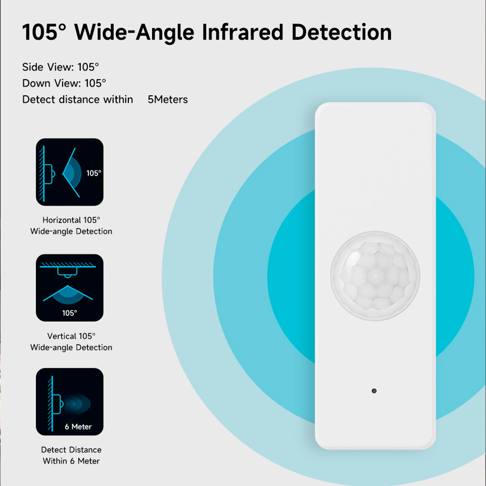 WiFi Smart PIR Motion Sensor T - Home Security System บทวิจารณ์และราคา