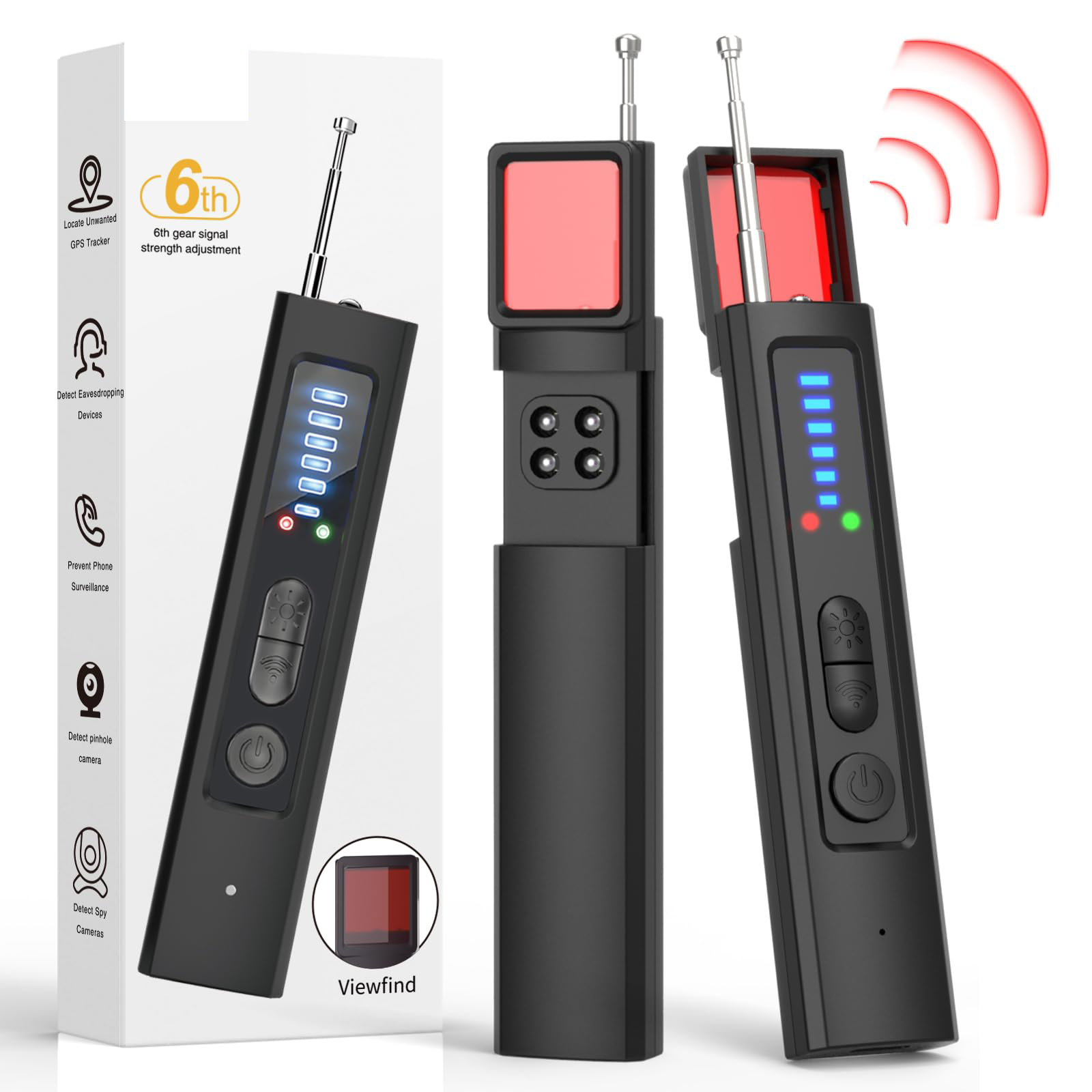 6-in-1 Anti-Spy Hidden Camera  - Home Security System บทวิจารณ์และราคา
