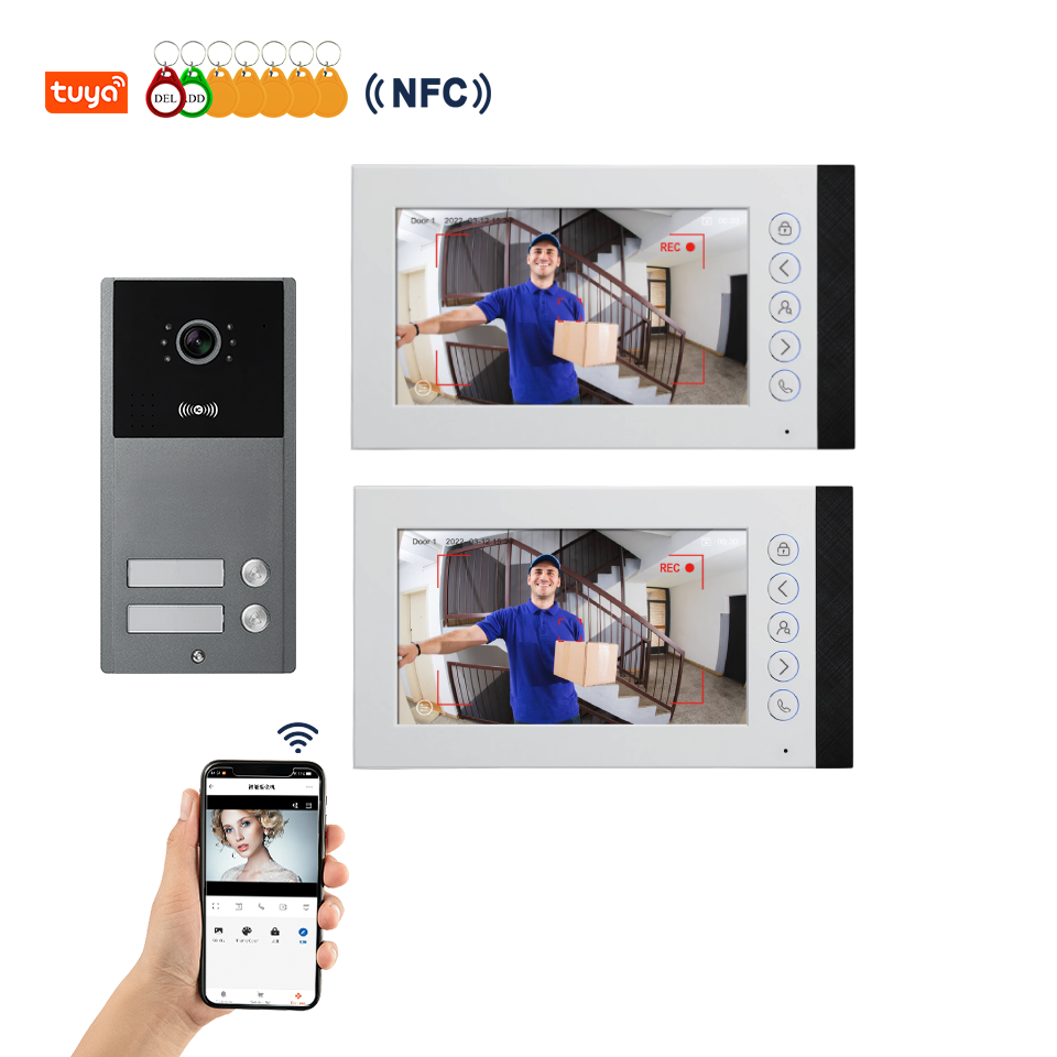 2 Units WIFI Video Intercom RF - Home Security Units บทวิจารณ์และราคา