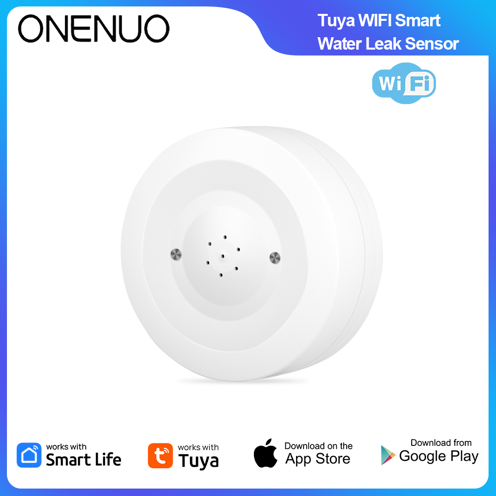 ONENUO WiFi Tuya Water Leak Se - Home Security And Monitoring บทวิจารณ์และราคา