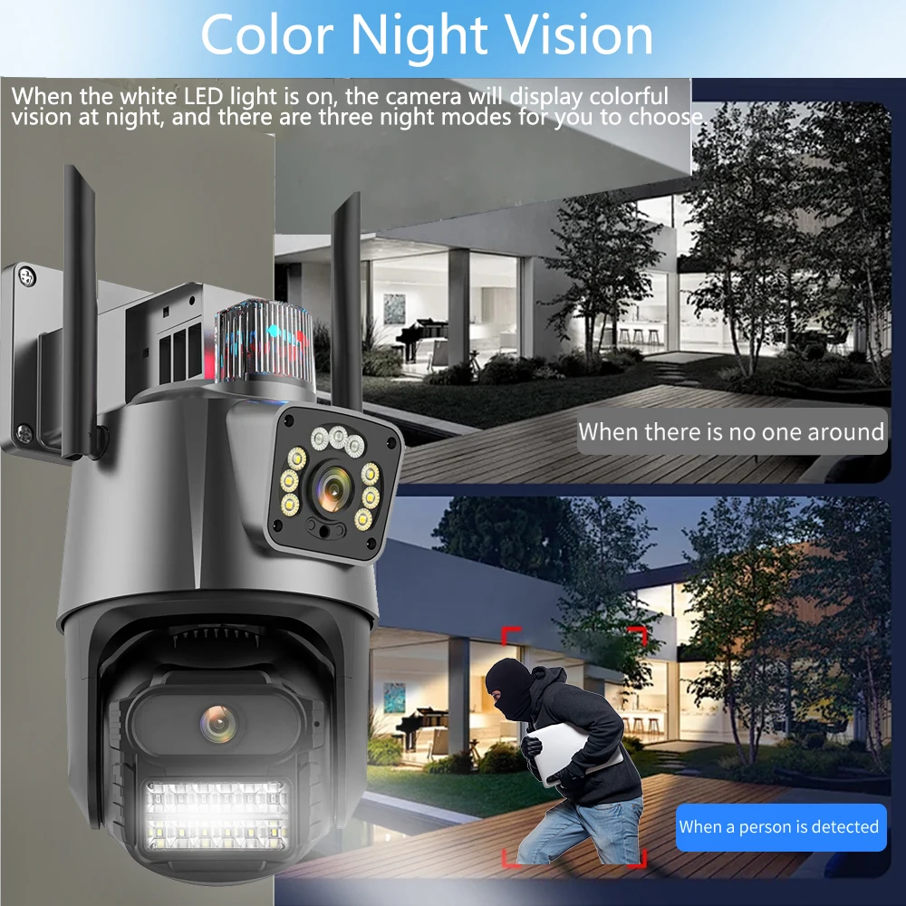 10CH POE NVR 8MP 4K PTZ Securi - Home Security Video Recording Systems บทวิจารณ์และราคา